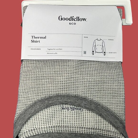 Good Fellow & Co - Men's Relaxed Fit Long Sleeve Thermal Undershirt - Gray - M - Picture 9 of 13